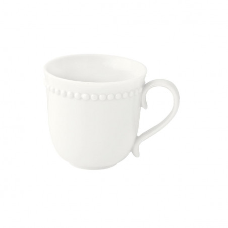 "Easy life" 6 Mugs "TIFFANY" blanc